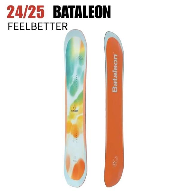 2025 BATALEON バタレオン FEELBETTER フィールベター 24-25 ボード板 スノーボード