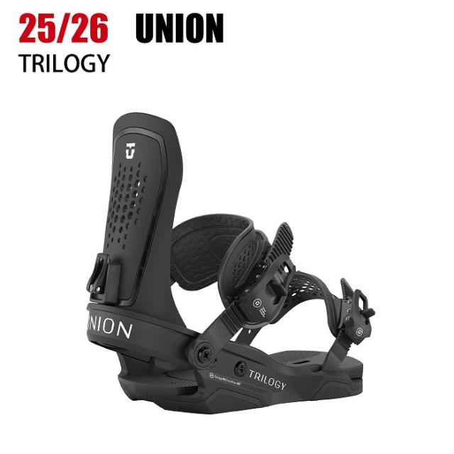 2026 UNION ユニオン TRILOGY トリロジー BLACK 25-26 レディース スノーボード ビンディング バインディング