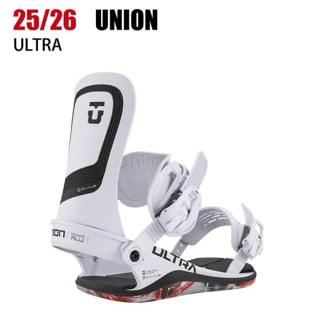 2026 UNION ユニオン ULTRA (MEN) ウルトラ ICE GREY 25-26 スノーボード ビンディング バインディング
