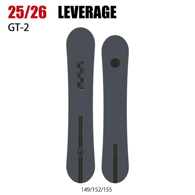 2026 LEVERAGE レバレッジ GT2 25-26 井口勝文 いぐっちゃん ボード板 スノーボード