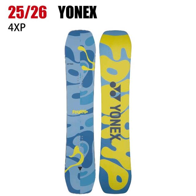 2026 YONEX ヨネックス 4XP BLUE フォーエックスピー 25-26 ボード板 スノーボード