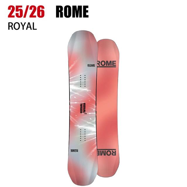 2026 ROME ローム ROYAL ロイヤル 25-26 レディース ボード板 スノーボード