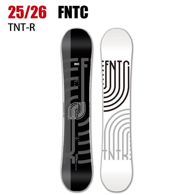 2026 FNTC エフエヌティーシー TNT R BLACK ティーエヌティー 25-26 ボード板 スノーボード
