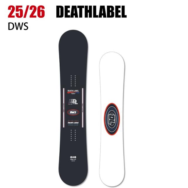 2026 DEATHLABEL デスレーベル DWS 25-26 ボード板 スノーボード