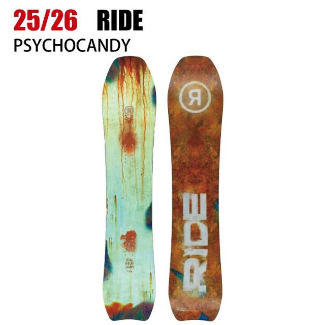 2026 RIDE ライド PSYCHOCANDY サイコキャンディ 25-26 ボード板 スノーボード