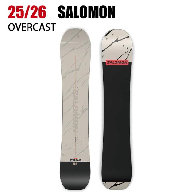 2026 SALOMON サロモン OVERCAST オーバーキャスト 25-26 ボード板 スノーボード