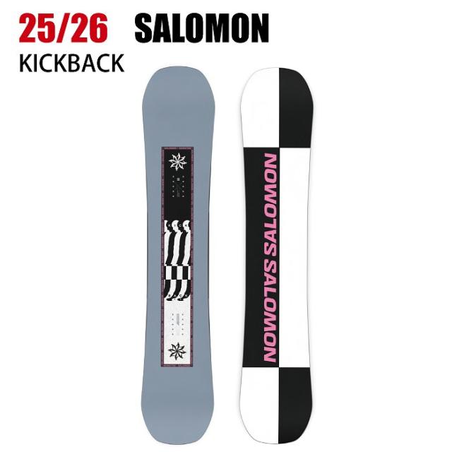 2026 SALOMON サロモン KICKBACK キックバック 25-26 ボード板 スノーボード