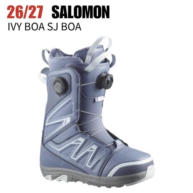 2027 SALOMON サロモン IVY BOA SJ BOA アイビー GRISAILLE 26-27 レディース スノーボード ブーツ ボア スノボ 53,460円