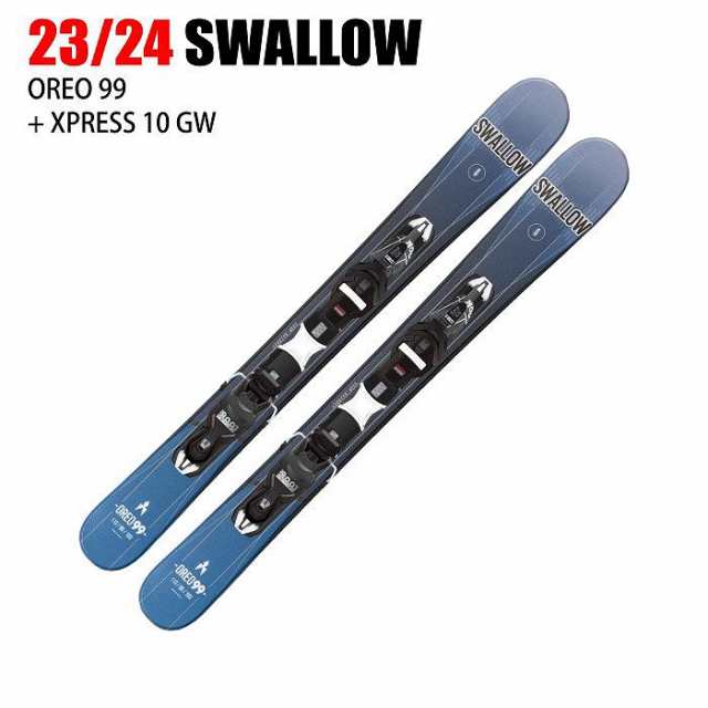 スワロー スキー板 2024 SWALLOW OREO 99/BL + XPRESS 10 GW BL オレオ