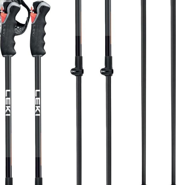 レキ ストック 2025 LEKI PEAK VARIO 3D BK ピークバリオ 伸縮