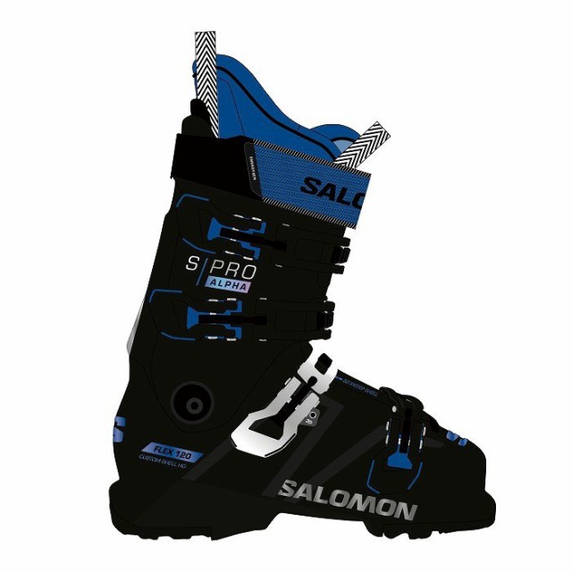 サロモン スキーブーツ 2023 SALOMON S/PRO ALPHA 120 EL BK/BL