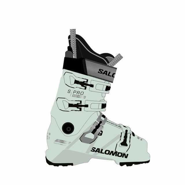 サロモン スキーブーツ 2024 SALOMON S/PRO ALPHA 100 W GW WH/SIL