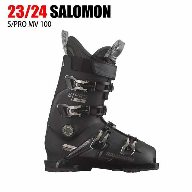 サロモン スキーブーツ 2024 SALOMON S/PRO MV 100 BK/TIT エスプロ 23-24