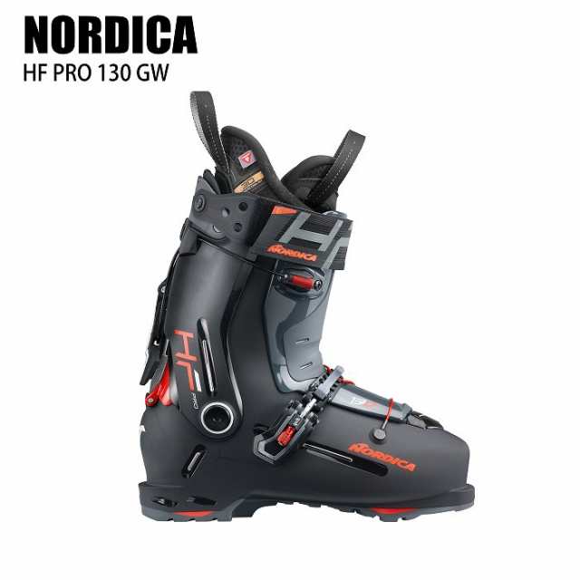 ノルディカ スキーブーツ 2025 NORDICA HF PRO 130 GW BK/ANT/RED エイチエフ リアエントリー 24-25