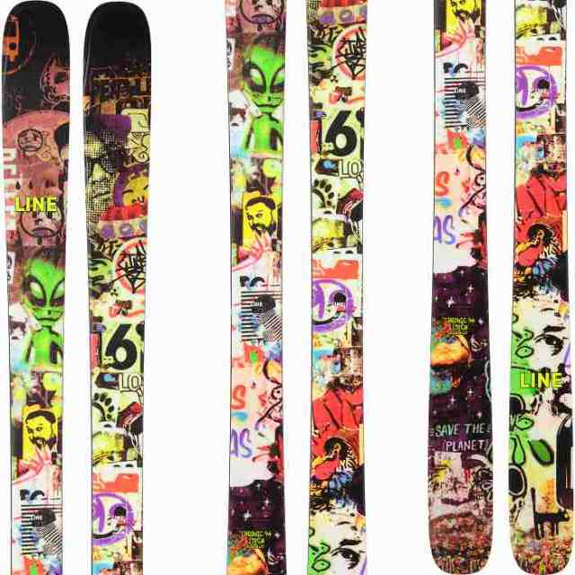 スキー2点セット]ライン スキー板 2025 LINE CHRONIC 94 + 25