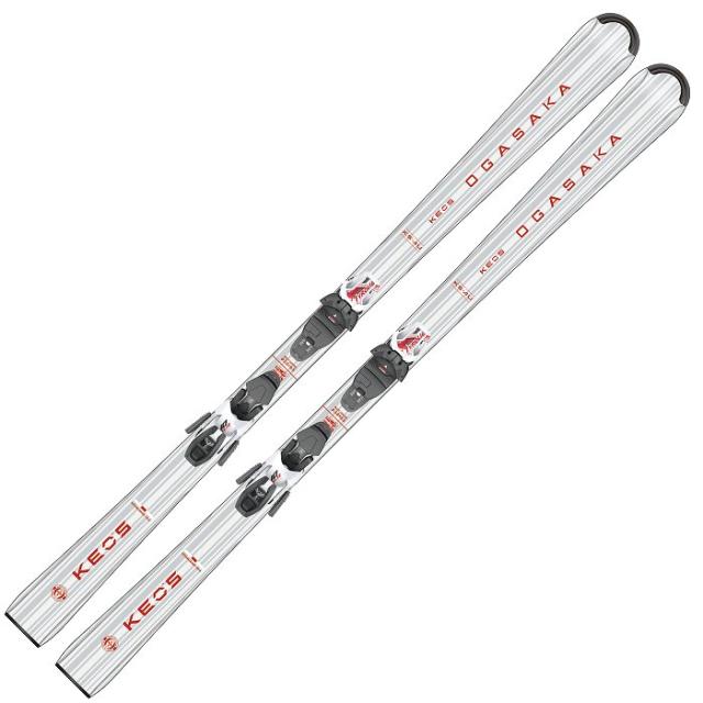 OGASAKA オガサカスキー板 JRS 4.5 CA 青120 ポール新品90 OGASAKA