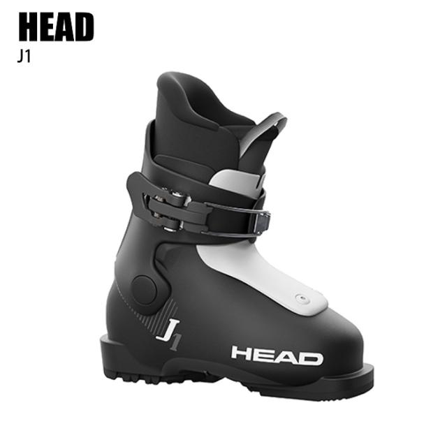 ヘッド スキーブーツ 2025 HEAD J 1 BK/WH ジェイ ジュニア