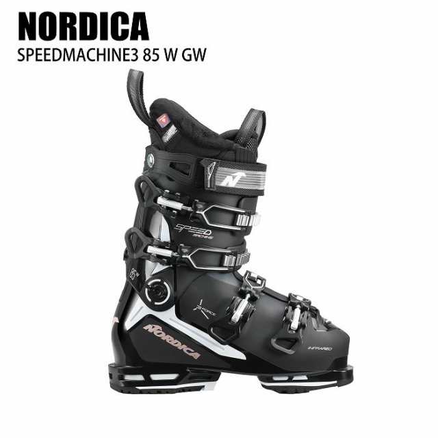 ノルディカ スキーブーツ 2025 NORDICA SPEEDMACHINE 3 85 W GW BK/W/PK スピードマシーン グリップウォークソール 24-25