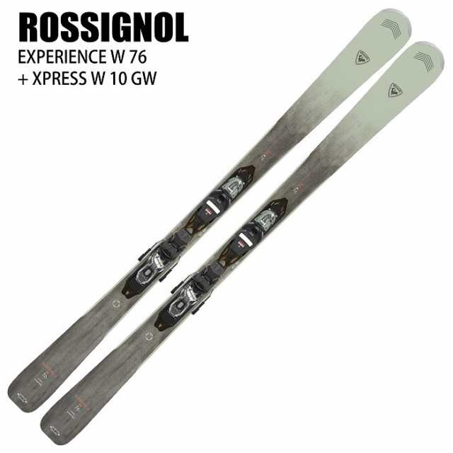 ロシニョール スキー板 2025 ROSSIGNOL EXPERIENCE W 76 + XPRESS W 10 GW エクスペリエンス ビンディングセット 24-25