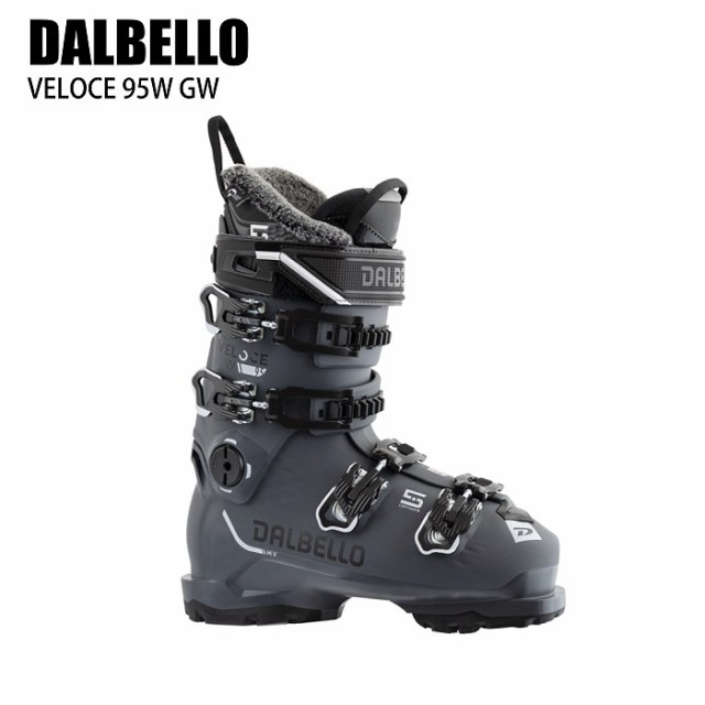 ダルベロ スキーブーツ 2024 DALBELLO VELOCE 95 W GW BK/BK/SIL ベローチェ グリップウォークソール 23-24