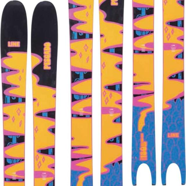 [スキー2点セット] ライン スキー板 2026 LINE PESCADO + 26 TYROLIA ATTACK 14 GW 130mm ビンディングセット 25-26_1