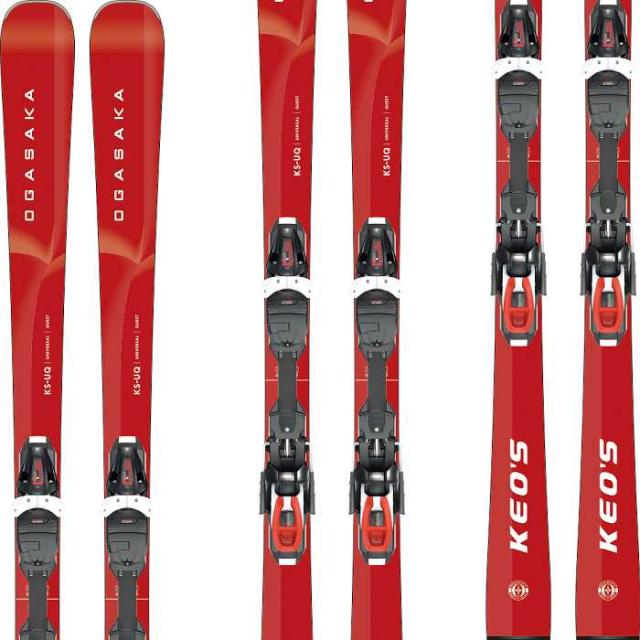 OGASAKA 2026ケオッズ KEO'S-UQ/RD 165cm 美品 オガサカ スキー板 2026