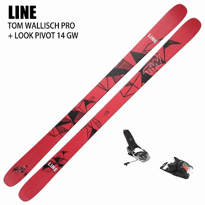 旧モデル [スキー2点セット] ライン スキー板 2025 LINE TOM WALLISCH