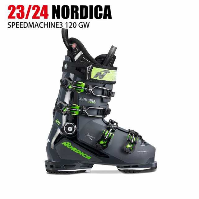 ノルディカ スキーブーツ 2024 NORDICA SPEEDMACHINE 3 120 GW ANT/BK/GRN スピードマシン 23-24