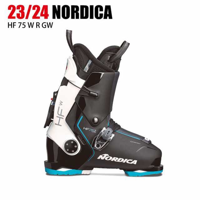 ノルディカ スキーブーツ 2024 NORDICA HF 75 W R GW BK/W/L.BL エイチエフ リアエントリー 23-24