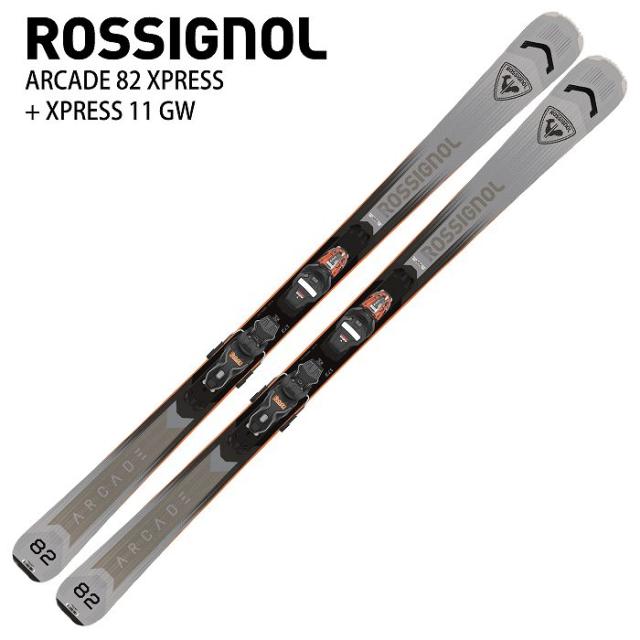 ロシニョール スキー板 2026 ROSSIGNOL ARCADE 82 XPRESS + XPRESS 11 GW アーケード ビンディングセット 25-26