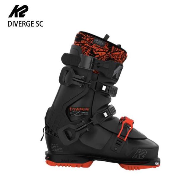 K2 Diverge SC メンズ スキーブーツ 美品】K2 DIVERGE SC GRIP WALK22