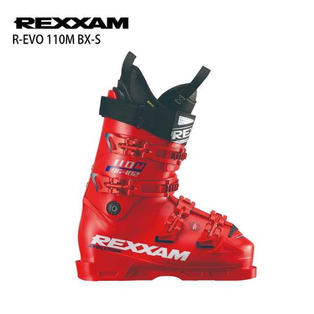 レクザム スキーブーツ 2026 REXXAM R-EVO 110M BX-S FIRE RED アールエヴォ 25-26