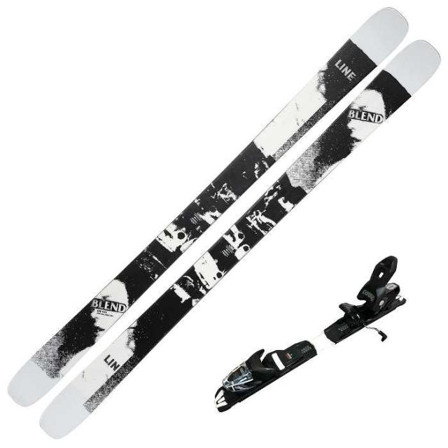 未使用　LINE BLEND スキー 2本セット ビンディング付き 未使用 LINE BLEND スキー 2本セット ビンディング付き 未使用