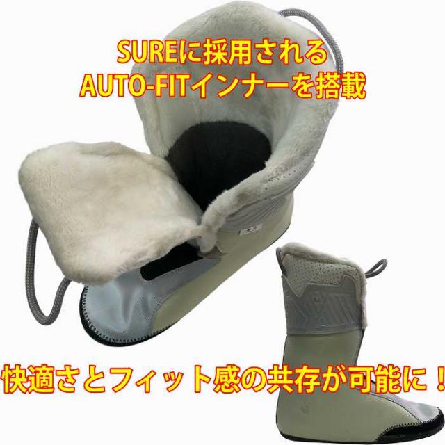 ゲン 厳 スキーブーツ 2026 GEN DACHS AUTO-FIT ENAMEL BLUE ダックス