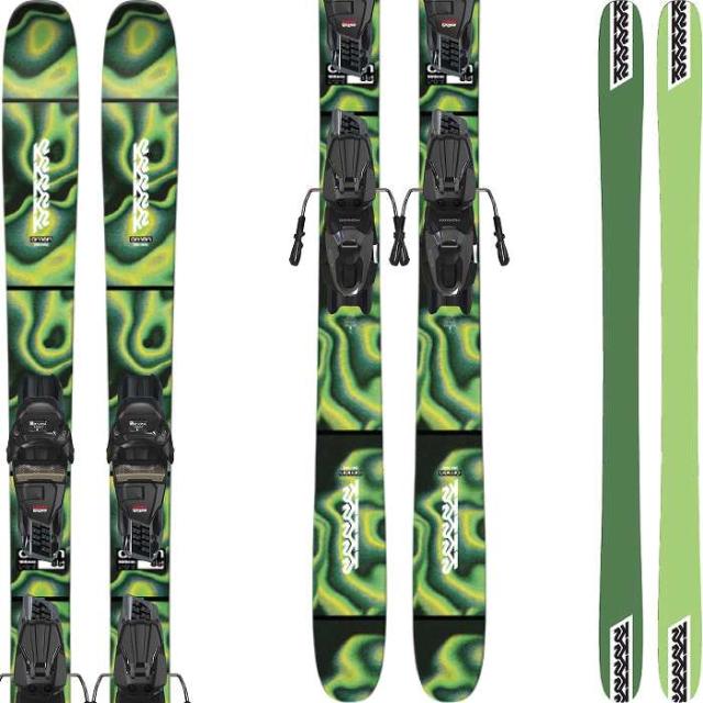 スキー3点セット] ケーツー スキー板 2026 K2 OMEN 85 QUIKCLIK + M3