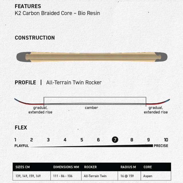 スキー4点セット] ケーツー スキー板 2026 K2 OMEN 85 QUIKCLIK + M3 11 CQ