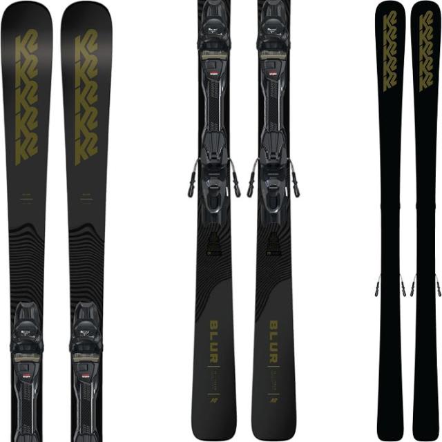 スキー3点セット] ケーツー スキー板 2026 K2 BLUR 74 QUIKCLIK HP +
