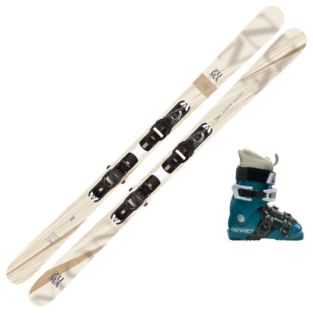 [スキー3点セット] ツマ スキー板 2026 ZUMA MONO ADVANCE/WH + XPRESS 10 GW + GEN DACHS BK 軽量 ブーツセット 25-26 スキー3点セット] ツマ スキー板 2026 ZUMA MONO ADVANCE/WH + XPRESS