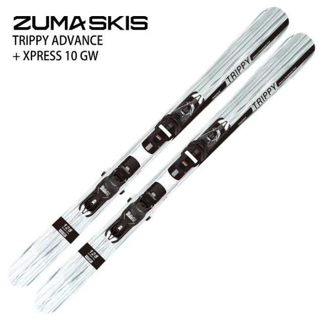 ツマ スキー板 2026 ZUMA TRIPPY ADVANCE + XPRESS 10 GW トリッピー ショート ビンディングセット 25-26