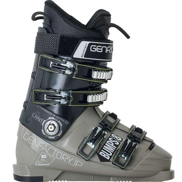 旧モデル ゲン 厳 スキーブーツ 2025 GEN BUMPS 8 AUTO-FIT LATTE BROWN-MATT BLACK バンプス 幅広 快適 24-25_1