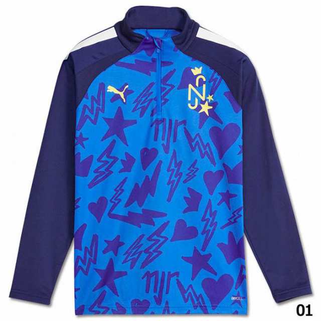 PUMA プーマ NJR INS. TR トップ JR 658747 01 ブルー サッカー