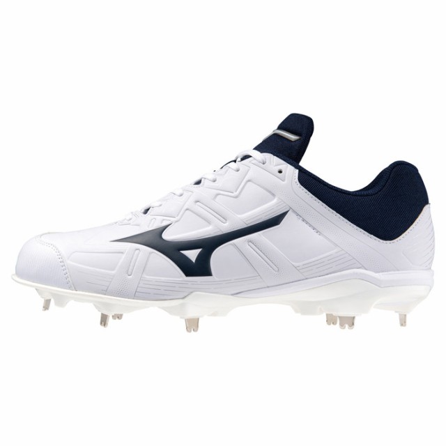 MIZUNO ミズノ ライトレボバディー2 11GM232614 ホワイト×ネイビー ホワイト×ネイビー 野球 樹脂底