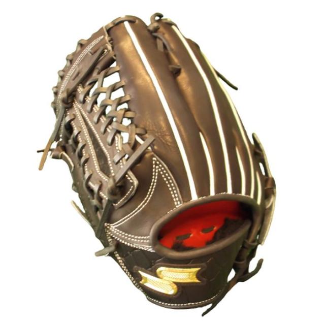 SSK エスエスケイ 硬式プロエッジアドヴァンスド外野手用 AKB7778L 90 ブラック 野球 硬式