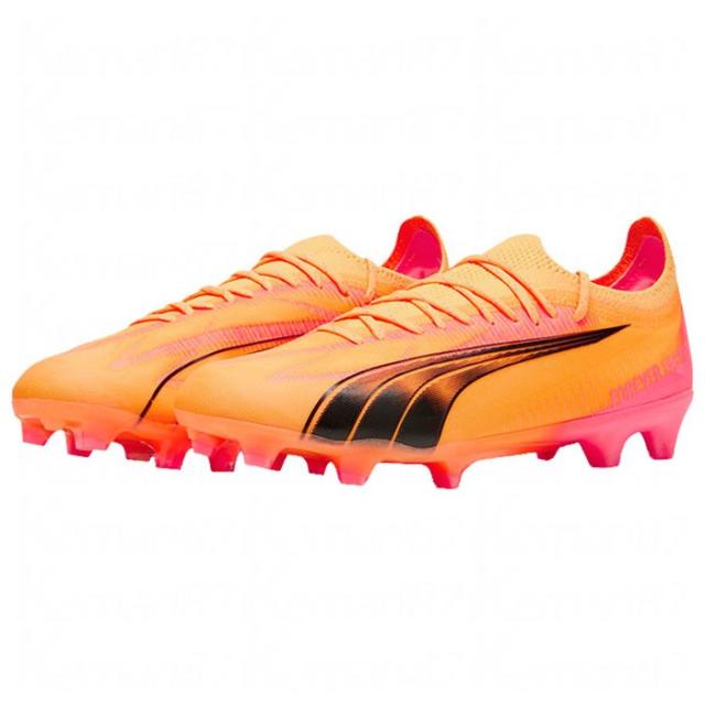 PUMA プーマ ウルトラ アルティメット FG/AG 10774403 03 サンストリーム/プーマブラック/サンセットグロー サッカー スパイク