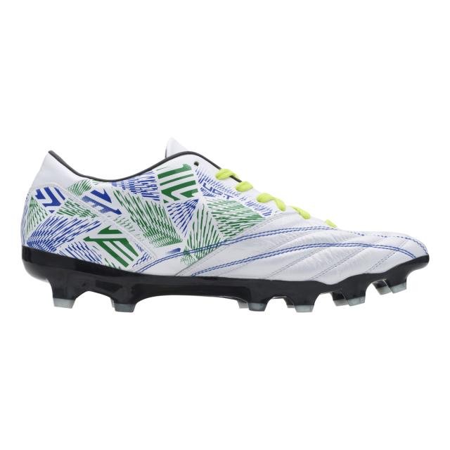 UMBRO アンブロ アクセレイター F-LASH V2 HG UU2XJA01WG WG ホワイト×グリーン サッカー スパイク_2
