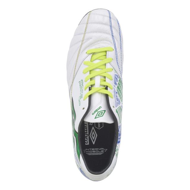 UMBRO アンブロ アクセレイター F-LASH V2 HG UU2XJA01WG WG ホワイト×グリーン サッカー スパイク_3
