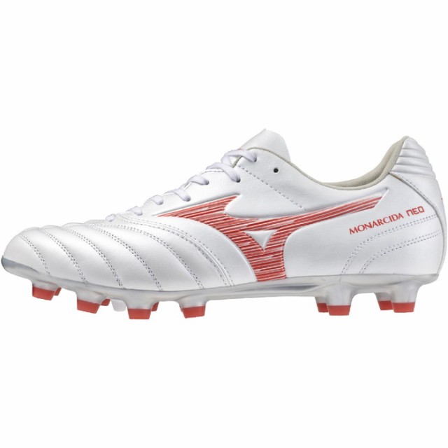 MIZUNO ミズノ モナルシーダ NEO 3 WIDE PRO P1GA242360 ホワイト×レッド サッカー スパイク