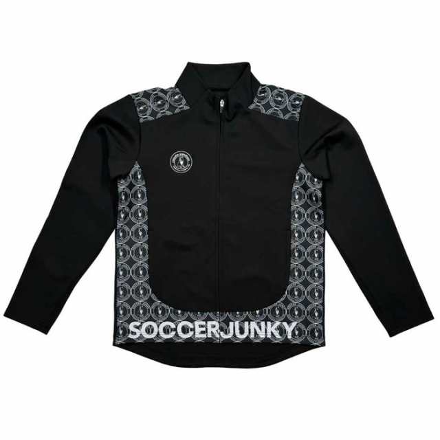 SOCCERJUNKY サッカージャンキー アウッ！+11 トレーニングジャケット SJ24A10 ブラック フットサル トレーニングジャケット