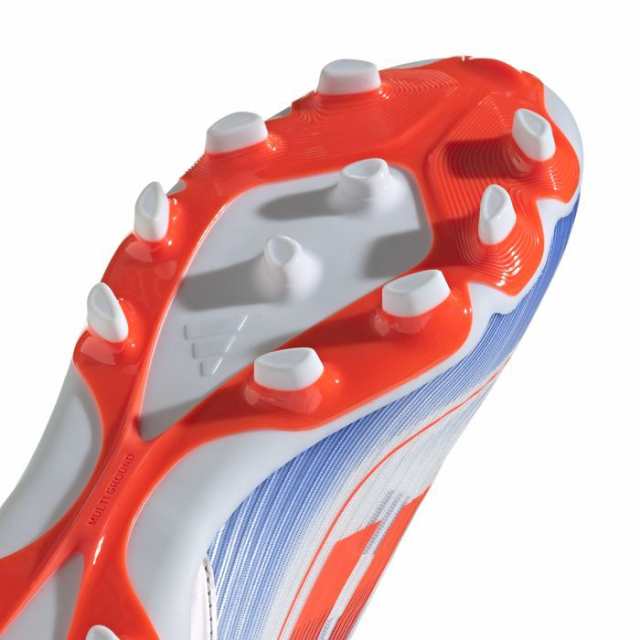 ADIDAS アディダス F50 LEAGUE HG/AG IF1341 フットウェアホワイト×ソーラーレッド×ルシッドブルー サッカー スパイクの通販は