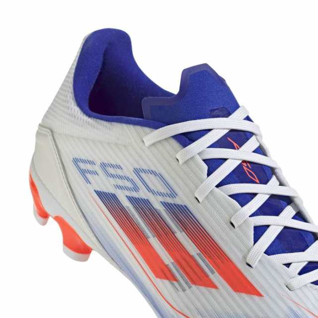 ADIDAS アディダス F50 LEAGUE HG/AG IF1341 フットウェアホワイト×ソーラーレッド×ルシッドブルー サッカー スパイクの通販は